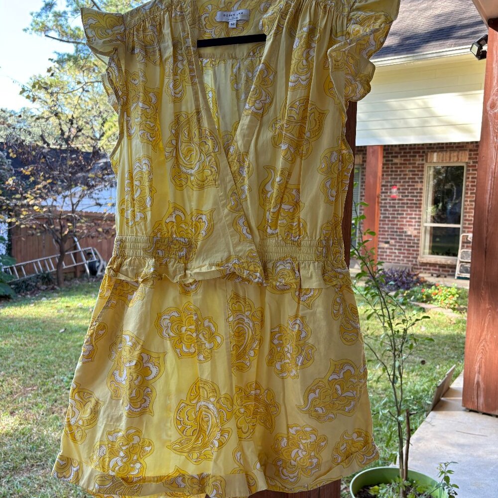 Derek Lam Yellow Romper Size 52